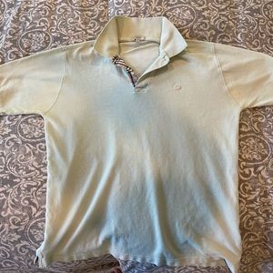 Burberry men’s polo size Medium